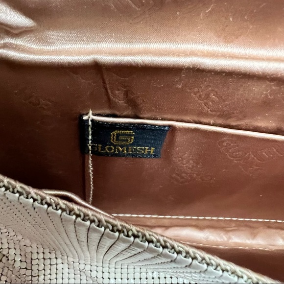 Retro Glomesh Envelope Clutch Handbag - Picture 7 of 7